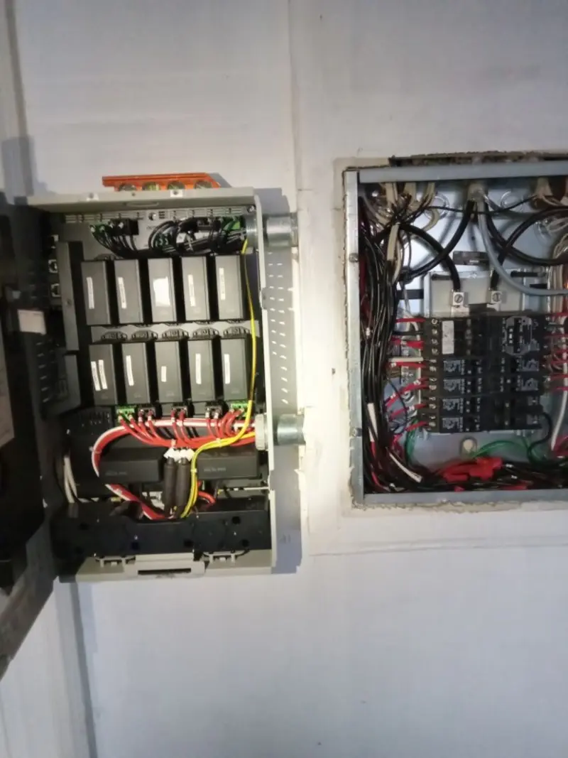 Electrical panel upgrade completed for Indoor Lighting Installation in Oskaloosa